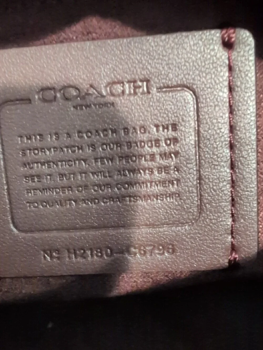 Coach Gemma Two-Toned Shoulder Crossbody Bag with Crystal Butterfly Buckle